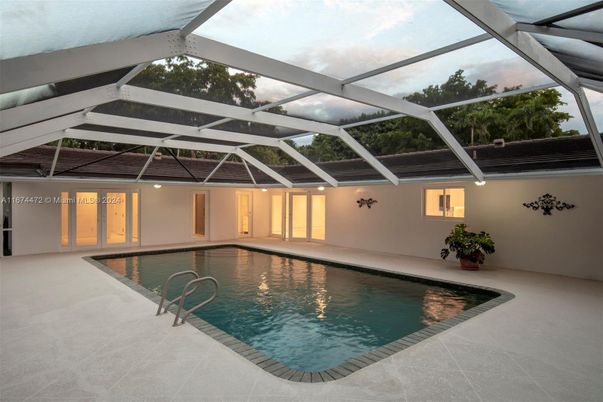 Glass Ceilings, Interior, Pool, Sun Room