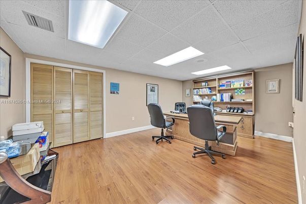 Home Office, Interior, Wood Texture Flooring