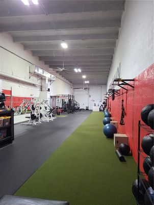 Fitness Equipment, Gym, Interior, Recessed Lighting