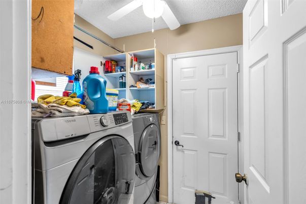 Interior, Washer