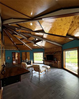 Interior, Kitchen, Stainless Steel Appliances, Wooden Ceilings