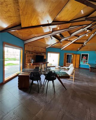 Home Office, Interior, Wooden Beams, Wooden Ceilings, Wood Texture Flooring