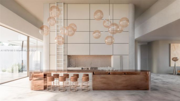 Interior, Kitchen, Pendant Lights, Stainless Steel Appliances