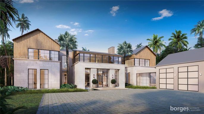 Attached, Backyard, Exterior, Facade, Modern