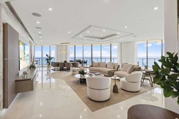 Dining room, Interior, Living room, Recessed Lighting, Water