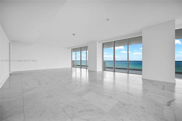 Empty room, Interior, Marble, Water