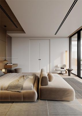 Bedroom, Interior, Pendant Lights