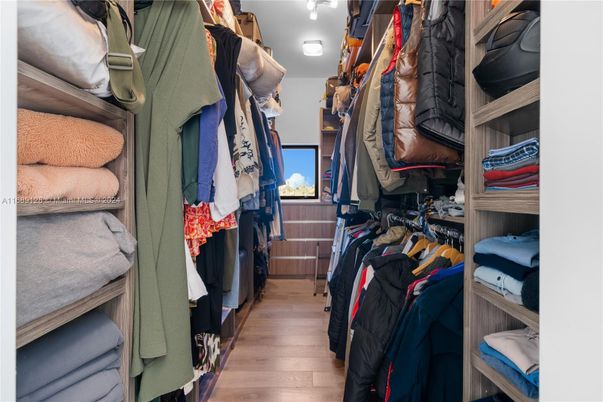 Interior, Walk-in Closets, Wood Texture Flooring