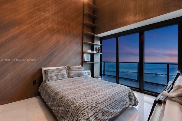 Bedroom, Interior, Water, Wooden Walls