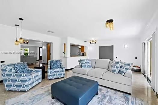 Interior, Living room, Pendant Lights