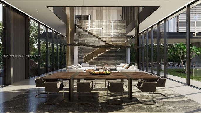 Dining room, Interior, Pendant Lights