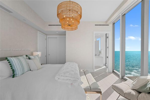 Bedroom, Chandelier, Interior, Recessed Lighting, Water