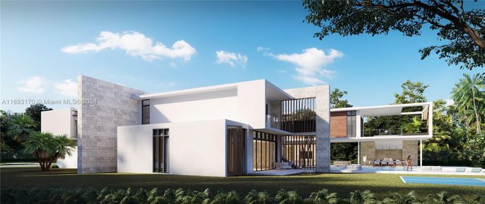 Backyard, Exterior, Facade, Modern