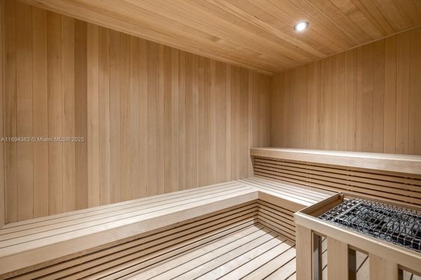Interior, Sauna Room