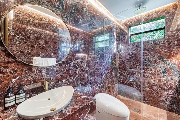 Bathroom, Glass Shower, Interior