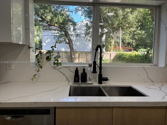 Interior, Kitchen, Marble Walls