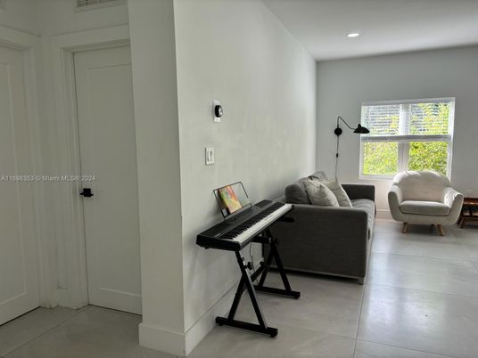 Interior, Living room, Piano, Recessed Lighting