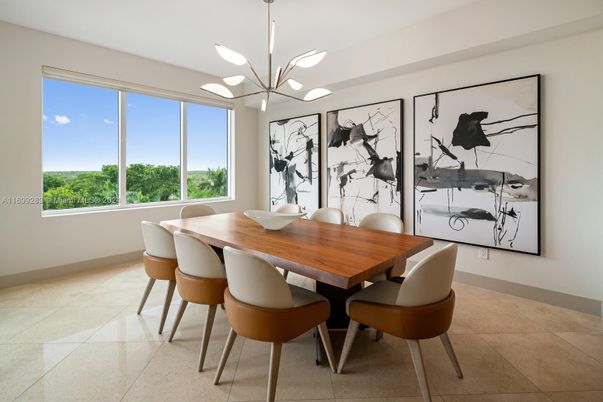 Dining room, Interior, Pendant Lights