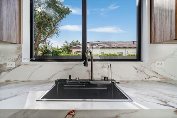 Interior, Kitchen, Marble Walls