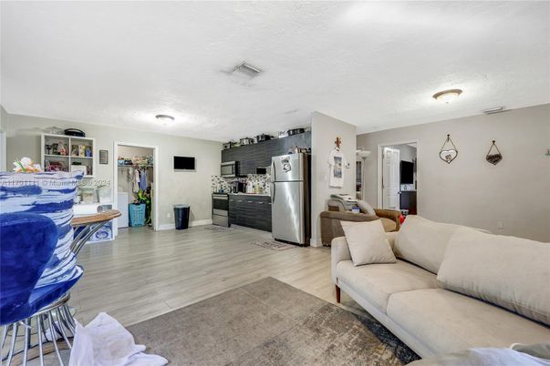 Interior, Kitchen, Living room, Wood Texture Flooring