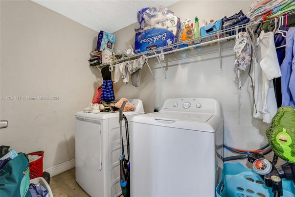 Interior, Washer