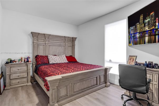 Bedroom, Home Office, Interior, Wood Texture Flooring