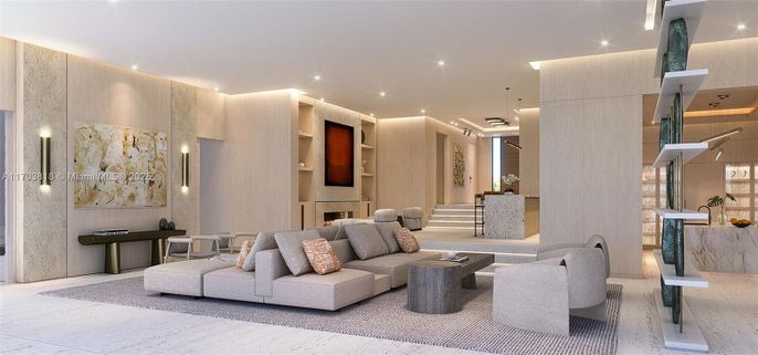 Fireplace, Interior, Living room, Pendant Lights, Recessed Lighting