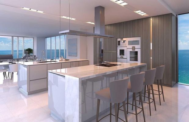 Interior, Kitchen, Pendant Lights, Recessed Lighting, Stainless Steel Appliances, Water