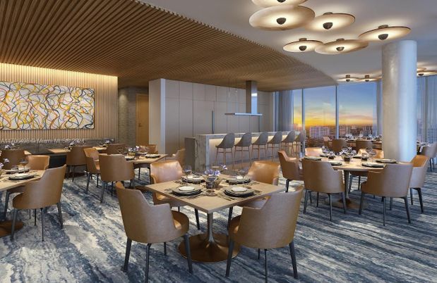 Dining room, Interior, Pendant Lights