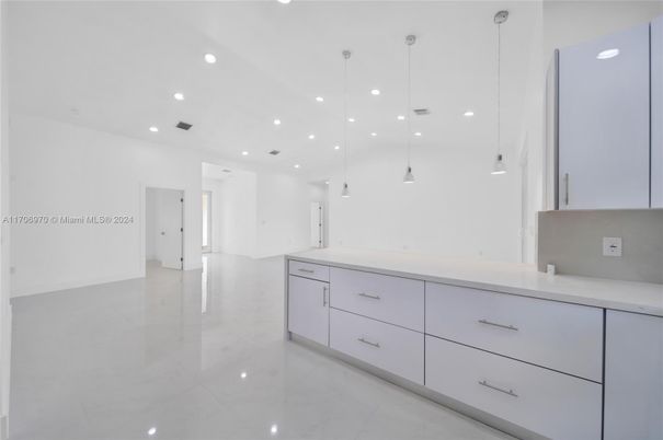 Interior, Kitchen, Pendant Lights, Recessed Lighting