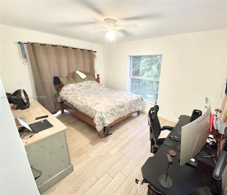 Bedroom, Home Office, Interior, Wood Texture Flooring
