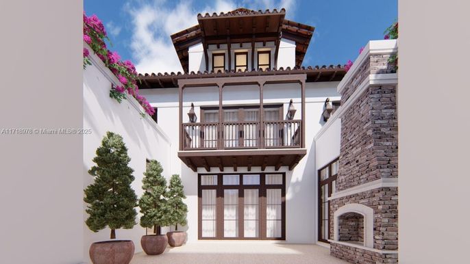 Exterior, Facade, Mediterranean