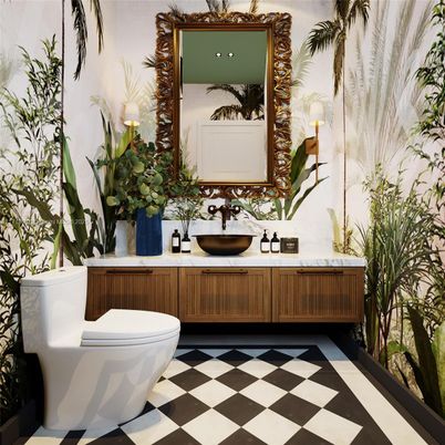 Bathroom, Dual Sink Vanities, Interior