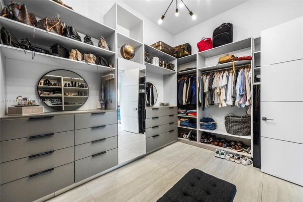 Interior, Walk-in Closets