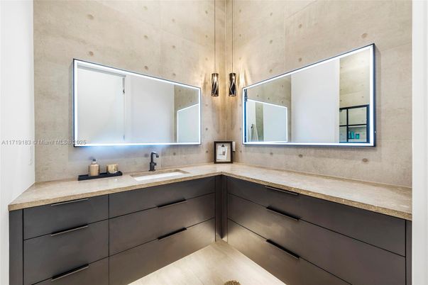 Bathroom, Interior, Wood Texture Flooring