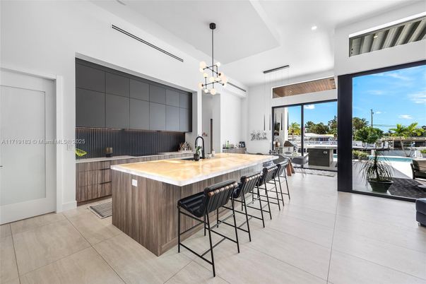 Interior, Kitchen, Pendant Lights, Recessed Lighting