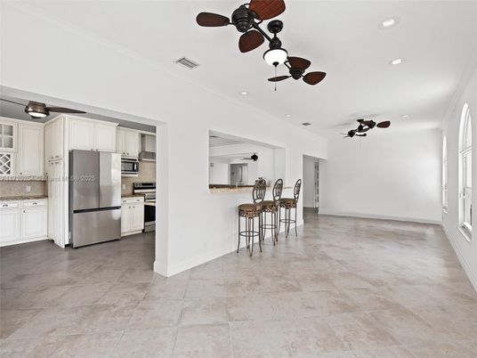Interior, Kitchen, Recessed Lighting, Stainless Steel Appliances