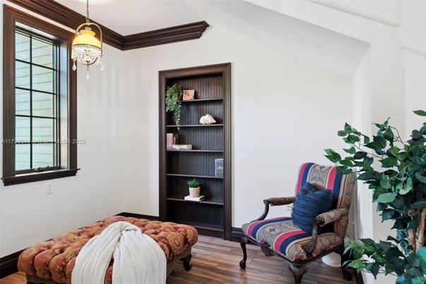 Chandelier, Interior, Wood Texture Flooring