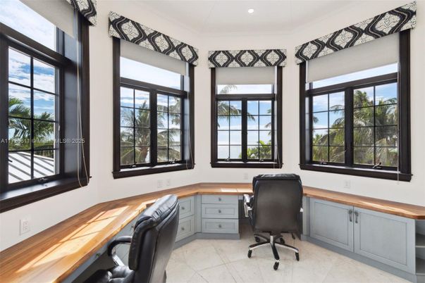 Home Office, Interior, Recessed Lighting