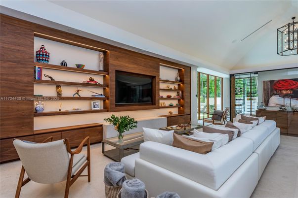 Interior, Living room, Wooden Walls