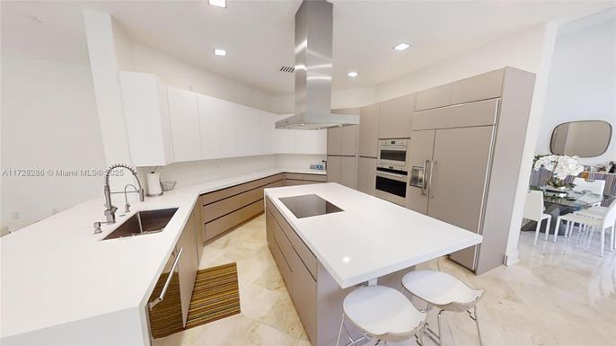 Interior, Kitchen, Recessed Lighting, Stainless Steel Appliances