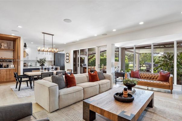 Dining room, Interior, Kitchen, Living room, Pendant Lights, Recessed Lighting