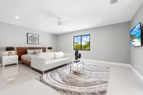 Bedroom, Interior, Living room, Recessed Lighting