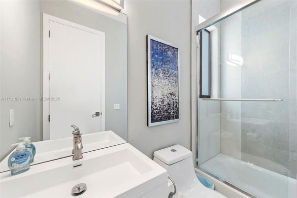 Bathroom, Glass Shower, Interior