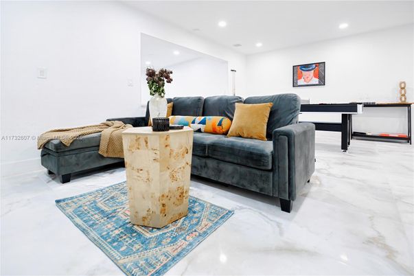 Interior, Marble, Recessed Lighting
