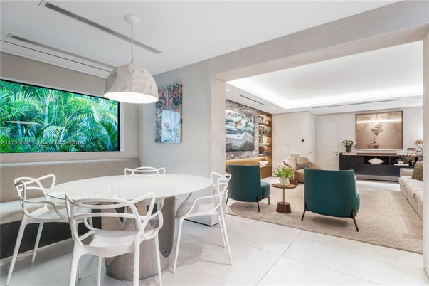 Dining room, Interior, Living room, Pendant Lights, Recessed Lighting