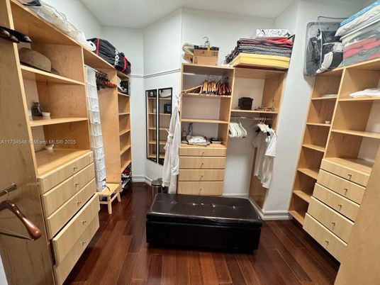 Interior, Walk-in Closets, Wood Texture Flooring