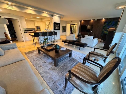 Interior, Kitchen, Living room, Recessed Lighting