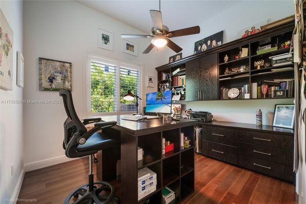 Home Office, Interior, Wood Texture Flooring