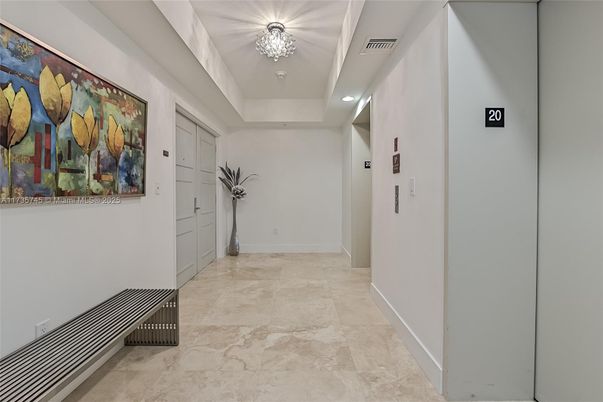 Elevator, Interior, Recessed Lighting